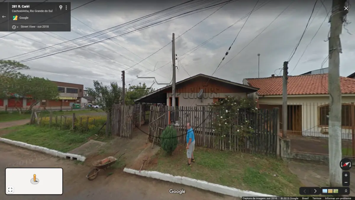LOTE 001 - Terreno urbano c/ benfeitorias em Cachoeirinha/RS