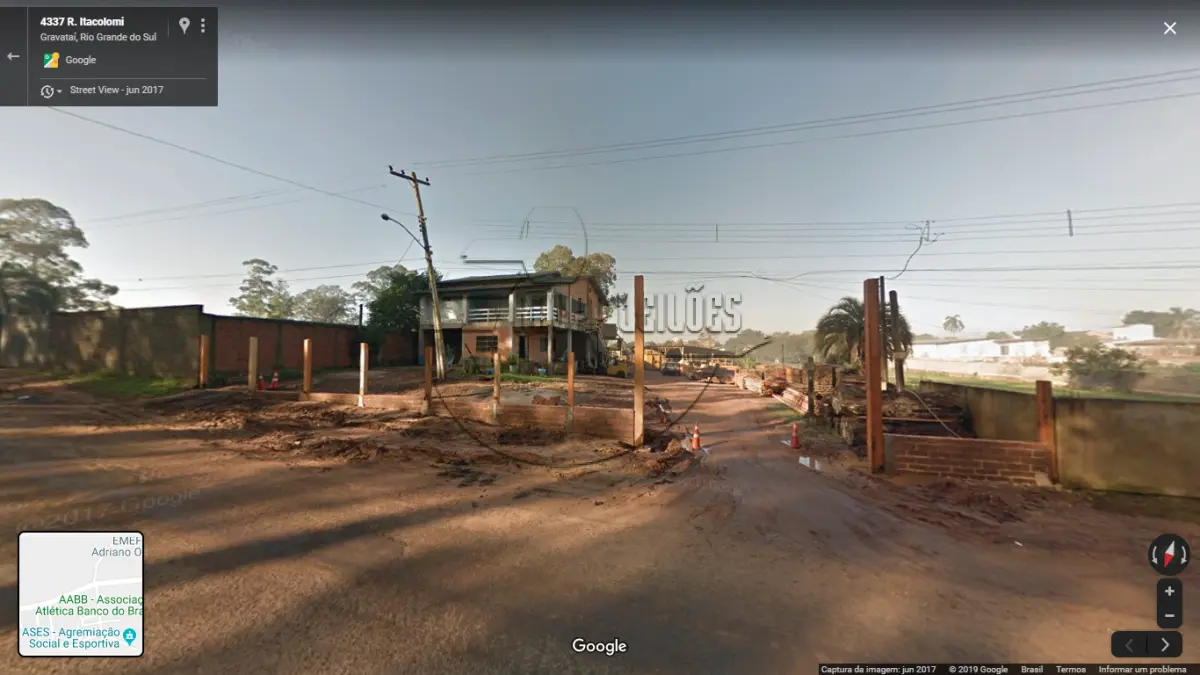 LOTE 002 - Terreno com benfeitorias em Gravataí/RS