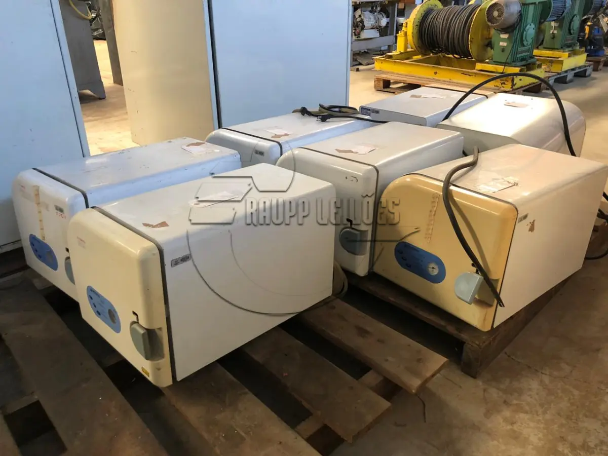 LOTE 019 - Sete autoclaves Cristofoli 21 lts