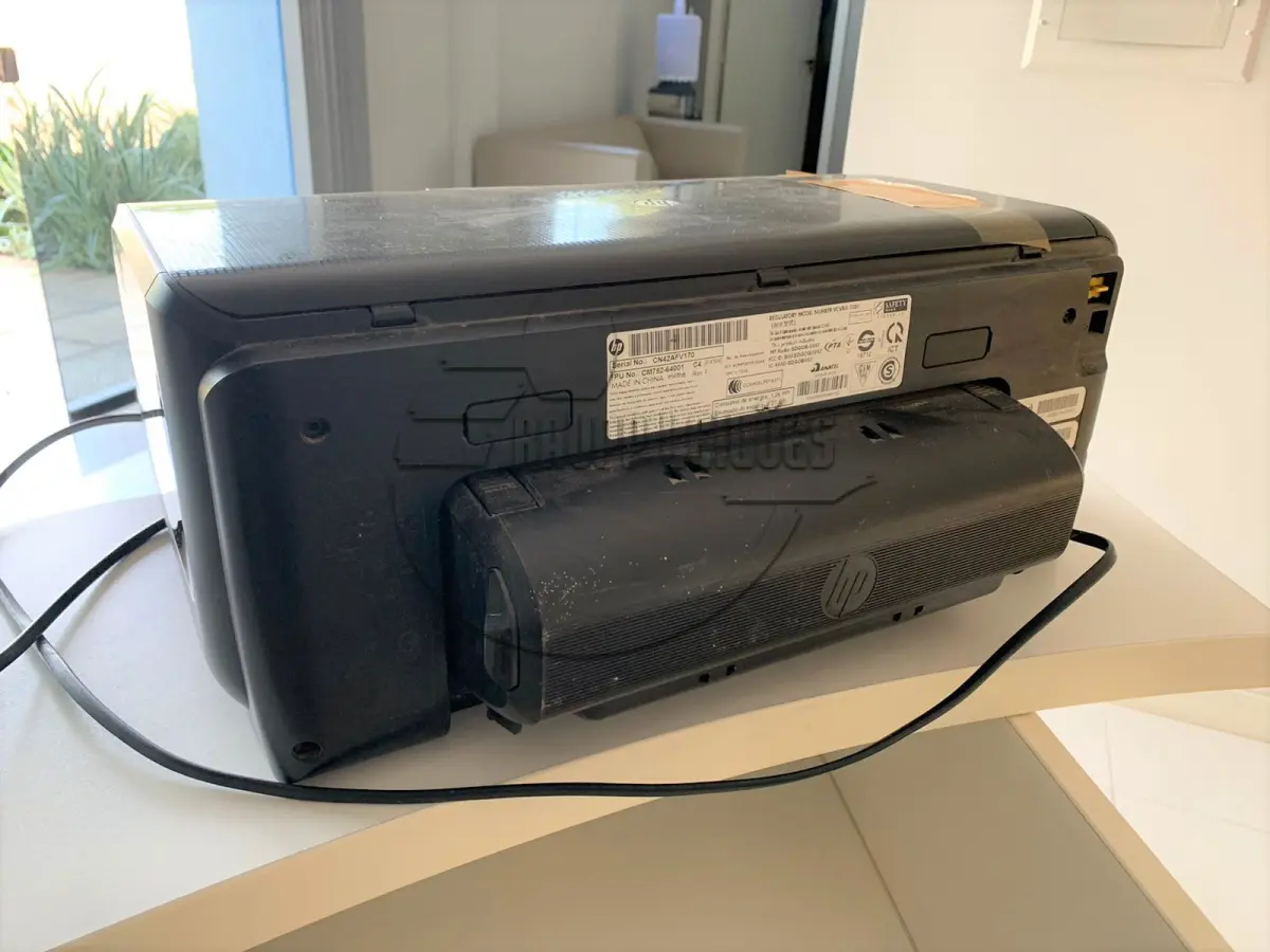 LOTE 010 - Uma impressora HP officejet pro 8610 (02º LEILÃO TRABALHISTA)