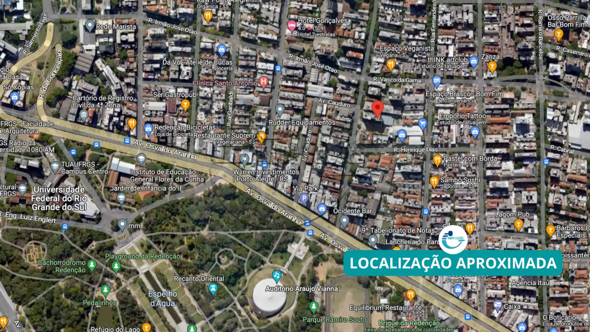 LOTE 004 - (PORTO ALEGRE/RS) A vaga de estacionamento coberta n.º 31, c/ 10,58m², no Edifício Simone de Beauvoir, Bairro Bom Fim, Porto Alegre/RS