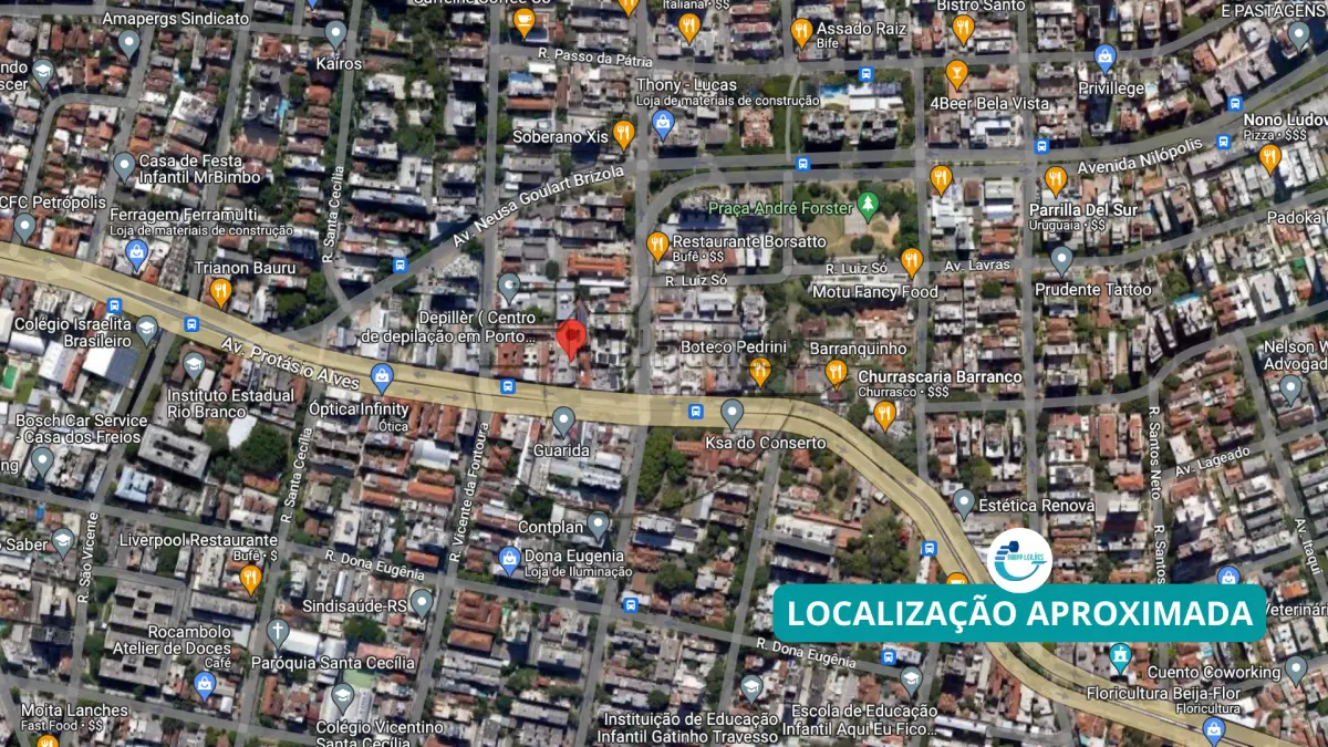 LOTE 003 - (PORTO ALEGRE/RS) A nua propriedade sobre o apartamento n° 502, com 115,0915 m², do Edifício Arco do Triunfo na Av. Protásio Alves - Bairro Petrópolis (02º LEILÃO TRABALHISTA)