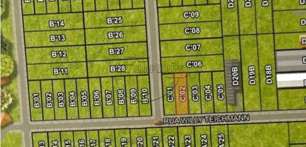 LOTE 005 - 02ª DATA | MATRÍCULA N° 49.075: Um terreno urbano, com 1.699,20 m² e sem benfeitorias, em Cachoeirinha/RS - Loteamento industrial Cruzeiro