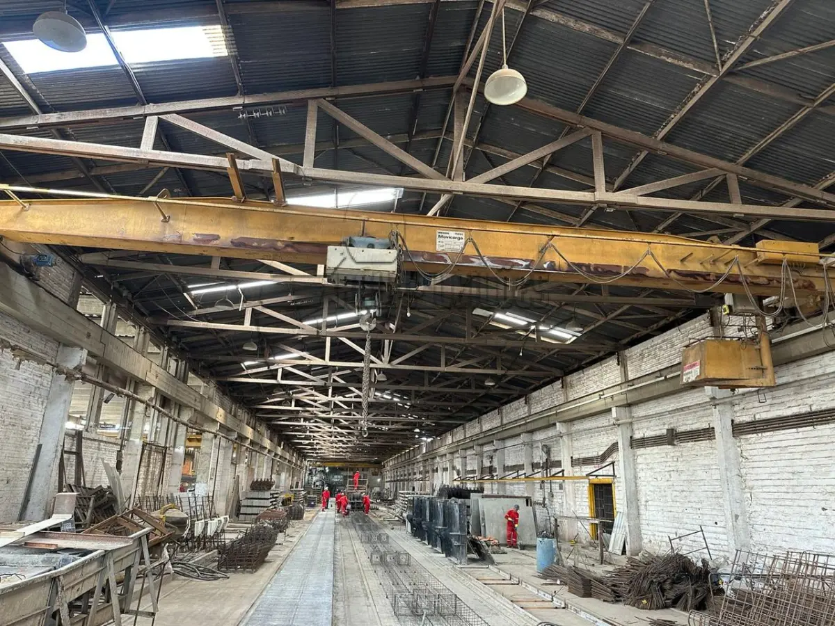 LOTE 005 - 02ª DATA | Uma ponte rolante Munk/Demag, 10 toneladas