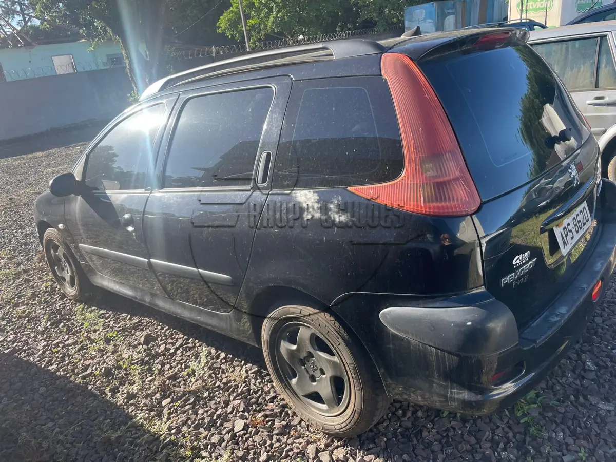 LOTE 001 - Um veículo PEUGEOT/206 SW14 PRES FX, ano e modelo 2008/2008