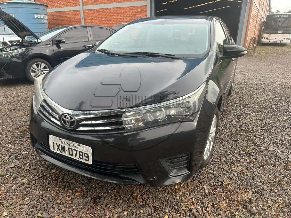 LOTE 021 - Um veículo Toyota/Corolla GLI18 CVT, ano/modelo 2016/2017, placa IXM 0789