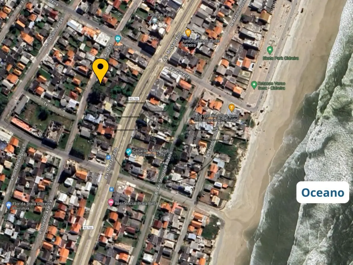 LOTE 001 - 02ª DATA | (CIDREIRA/RS) Um terreno de 486,00m², c/ benfeitorias de 158,60m², em Cidreira/RS