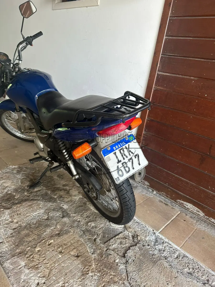 LOTE 009 - Uma motocicleta Honda/CG 125 FAN ES/2010, ano/modelo 2010/2010