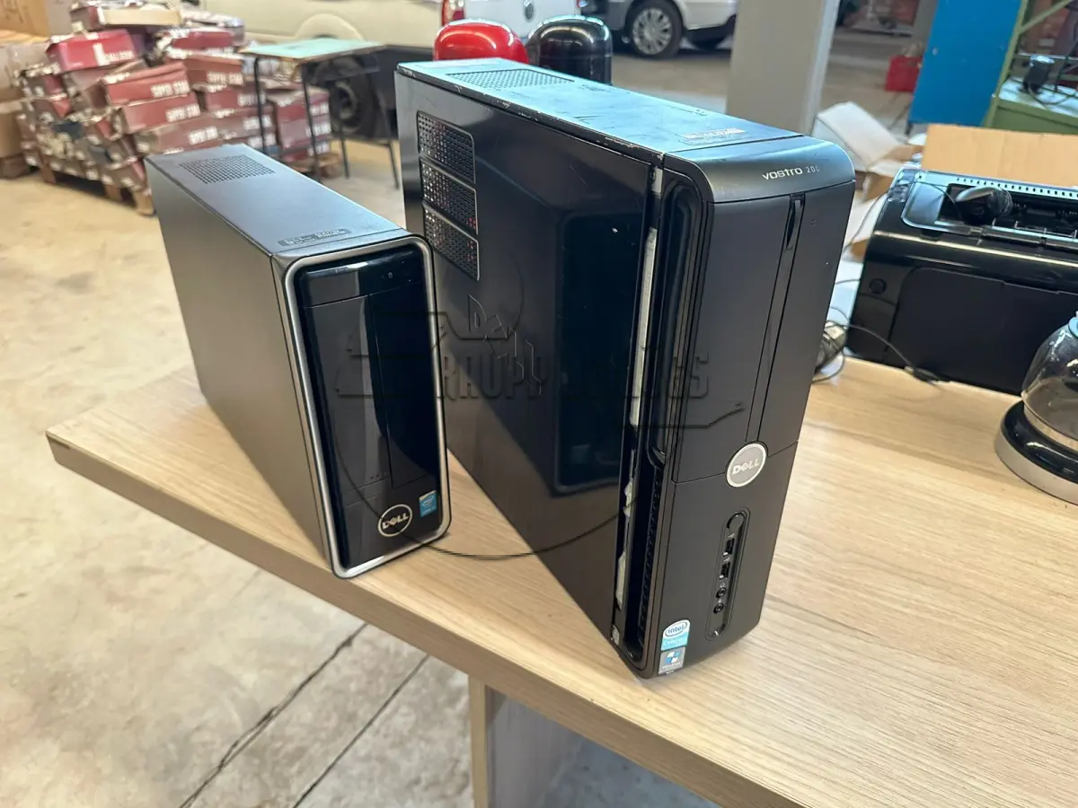 LOTE 003 - Dois gabinetes, marca Dell