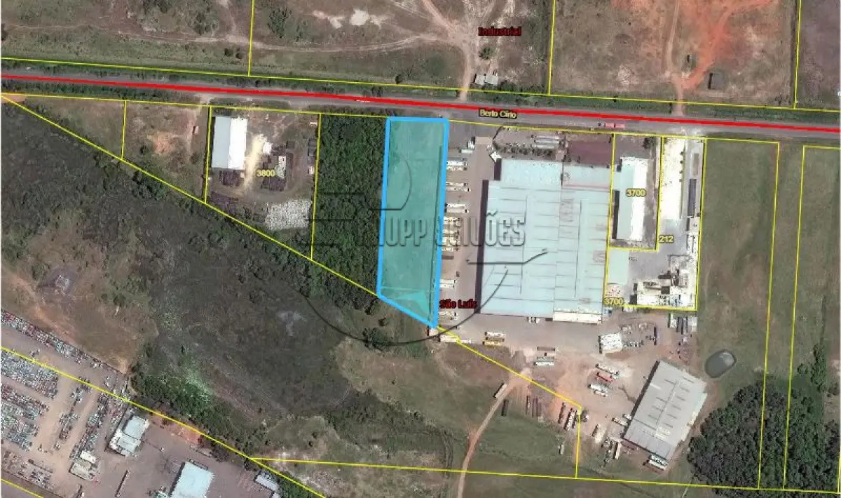 LOTE 001 - (CANOAS/RS) Um terreno de 7.967,65m², na Rua Berto Círio, no Bairro São Luís