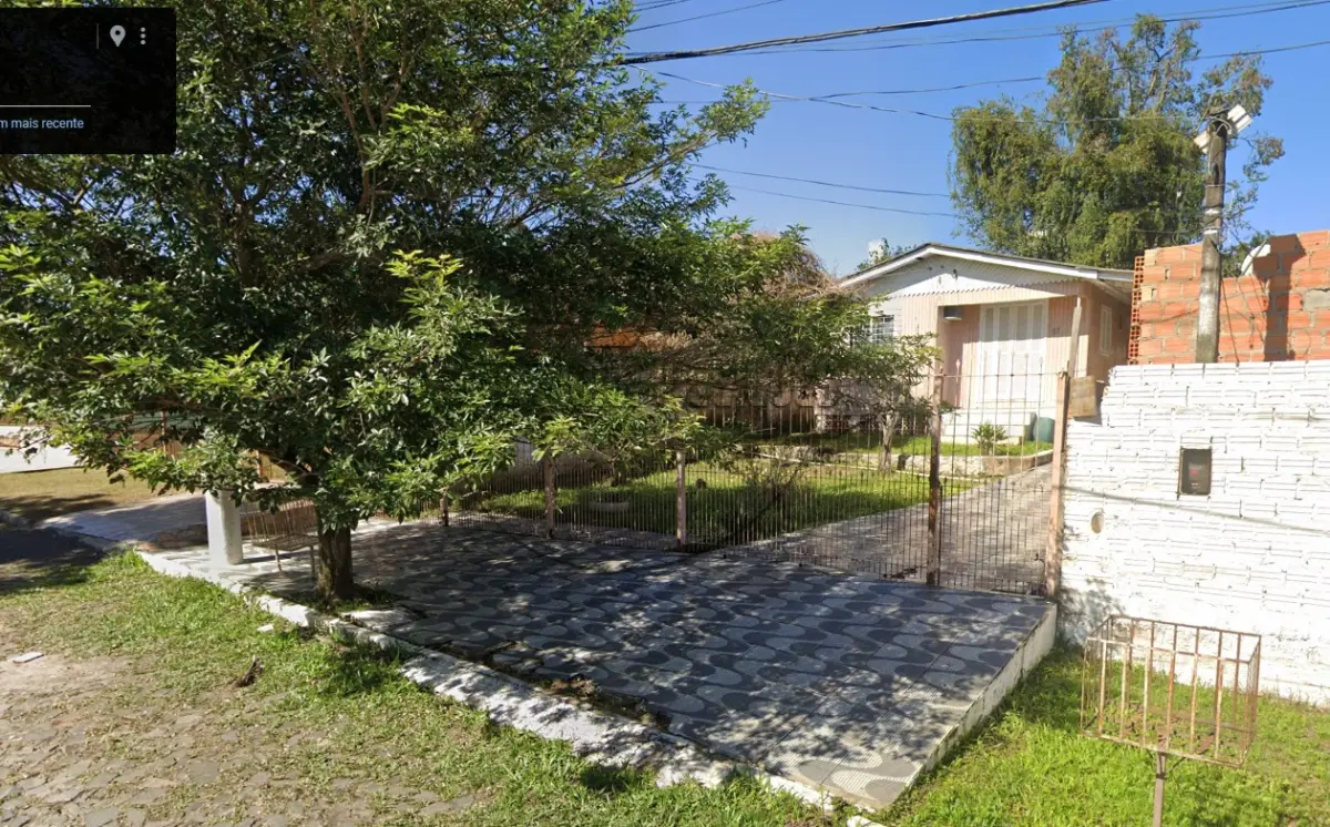 LOTE 001 - (GRAVATAÍ/RS) Uma casa sobre um terreno de 300,00m², no Bairro São Luiz