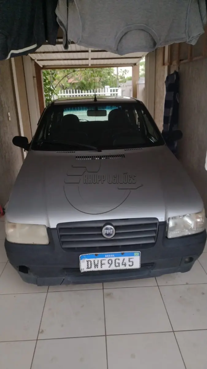 LOTE 017 - Um veículo FIAT/UNO MILLE FIRE FLEX, ano/mod 2008/2008