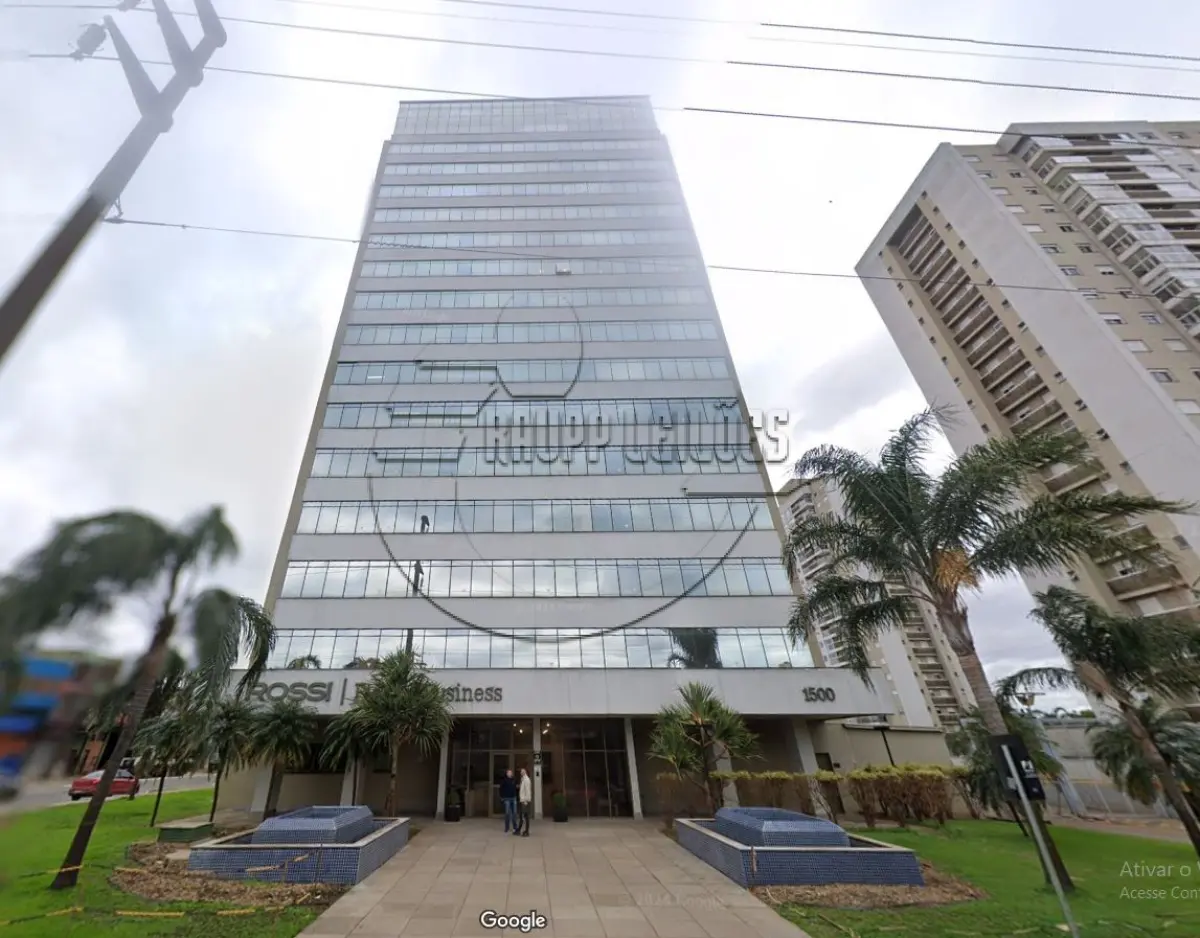 LOTE 008 - (PORTO ALEGRE/RS) Conjunto nº 609 do condomínio denominado "ROSSI FIATECI", no subcondomínio "ROSSI FIATECI BUSINESS”, na TORRE COMERCIAL, c/ 47,86m²