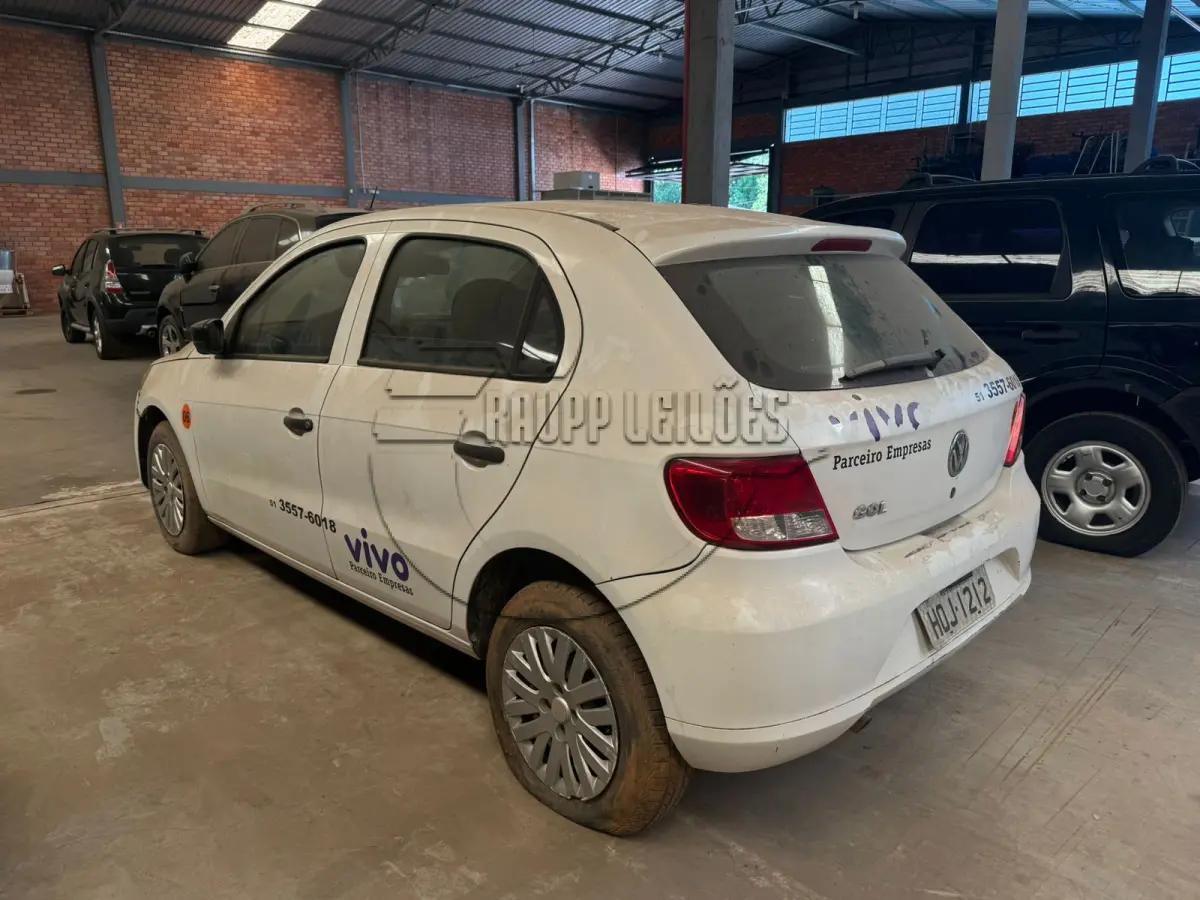 LOTE 013 - Um veículo marca/modelo: VW/GOL 1.0, ano/modelo: 2011/2011
