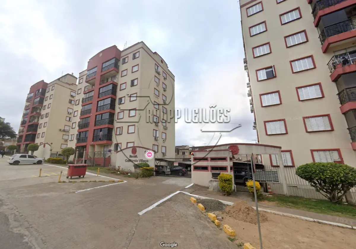 LOTE 004 - (ALVORADA/RS) O apto 601-C, c/ 62,72m², e o box 35, ambos do Residencial California Village, no Bairro Aparecida