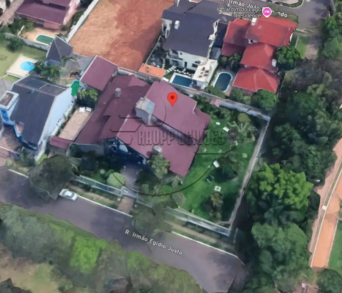 LOTE 004 - (CANOAS/RS) Casa de alvenaria, de alto padrão, c/ aprox. 916,53m², no Bairro Marechal Rondon