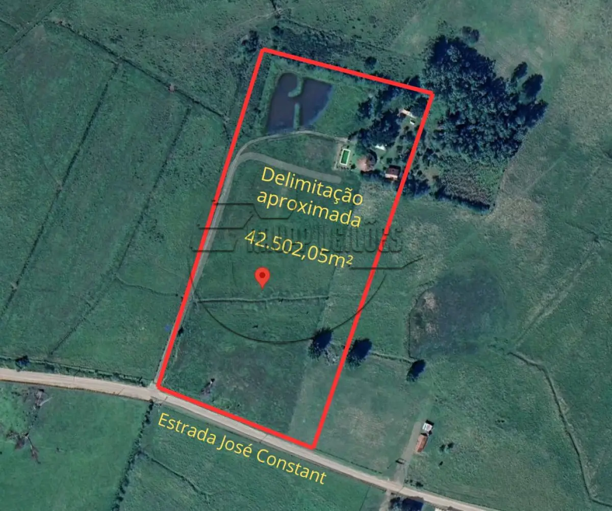 LOTE 006 - (GLORINHA/RS) Uma área de terras de 4.2 ha, na zona rural de Glorinha/RS