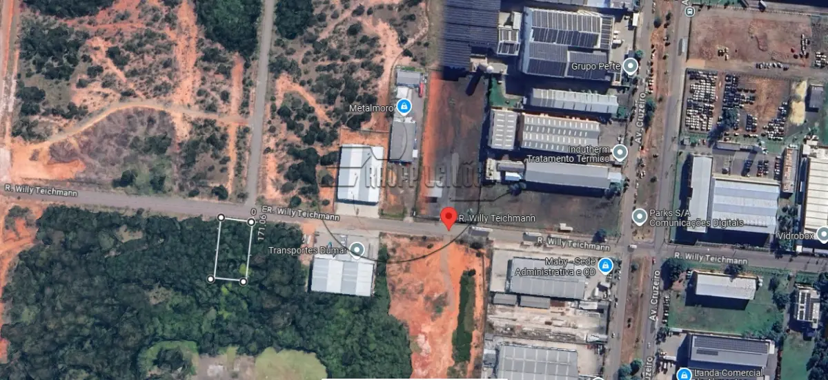 LOTE 001 - 02ª DATA | MATRÍCULA N° 49.039: Um terreno urbano, com 1.659,94 m² e sem benfeitorias, em Cachoeirinha/RS - Loteamento industrial Cruzeiro