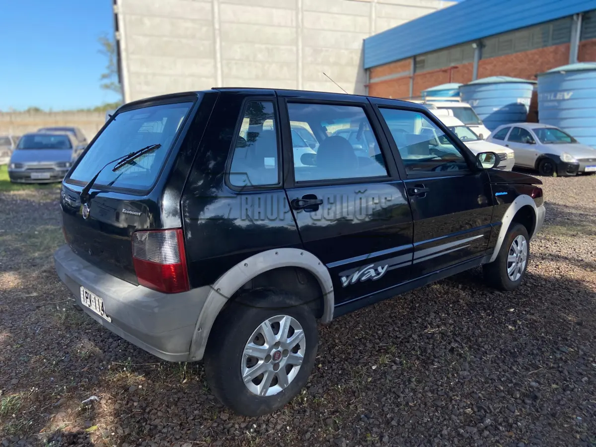 LOTE 023 - Veículo FIAT/UNO MILLE WAY ECON, ano/modelo 2009/2010