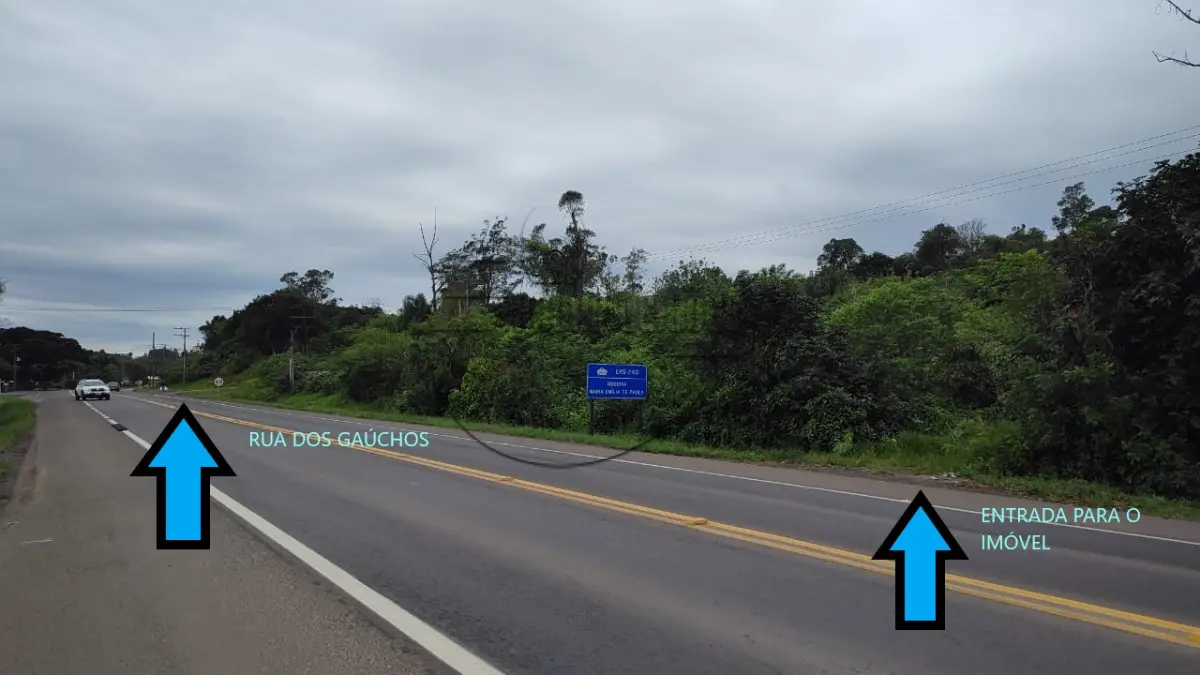 LOTE 001 - 02ª DATA | (PORTÃO/RS) Um terreno de 1.050,00m², na RS 240, em Portão/RS