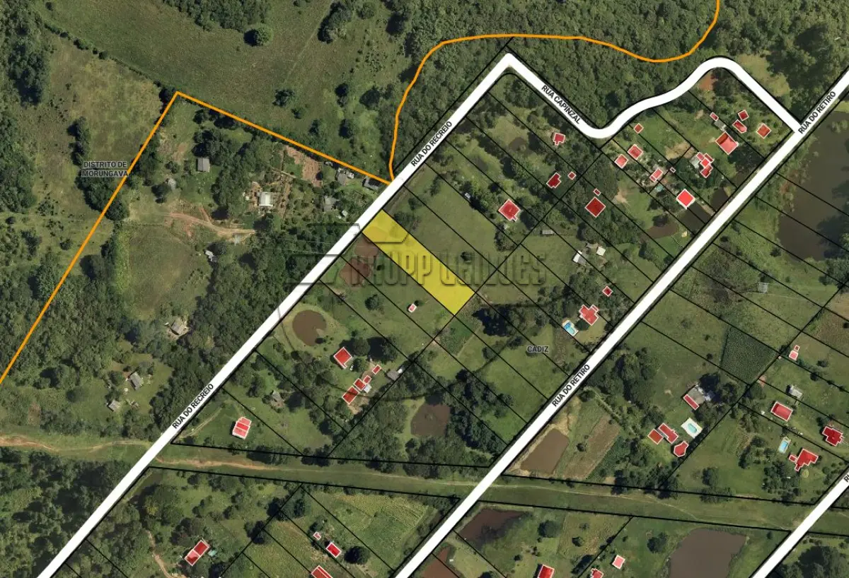 LOTE 006 - 02ª DATA | (GRAVATAÍ/RS) Um terreno urbano, c/ 2.500,00m², no Loteamento Cadiz