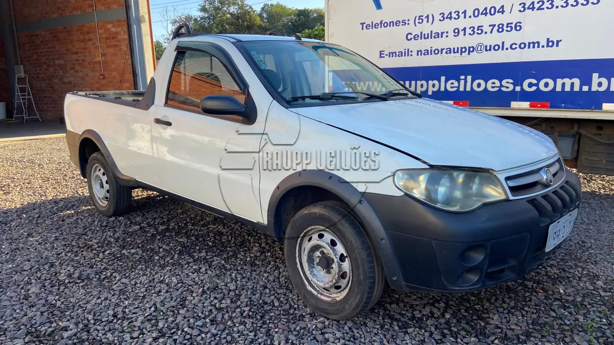 LOTE 017 - Um veículo FIAT/STRADA FIRE FLEX, ano/mod. 2010/2011