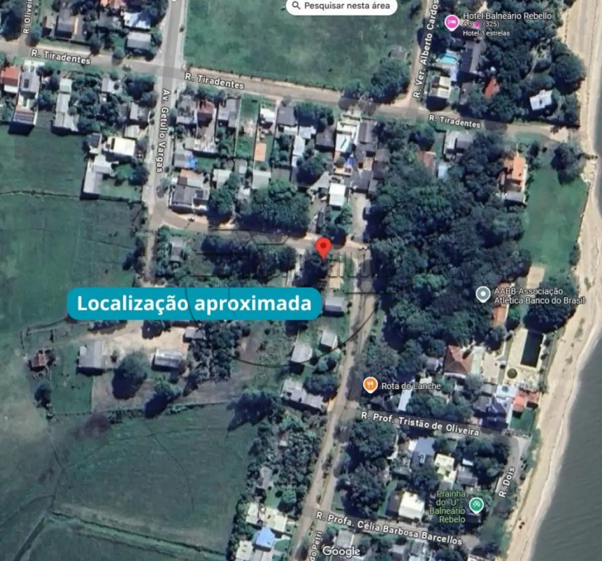LOTE 002 - (TAPES/RS) Um terreno de 327,75m², no Balneário Rebello