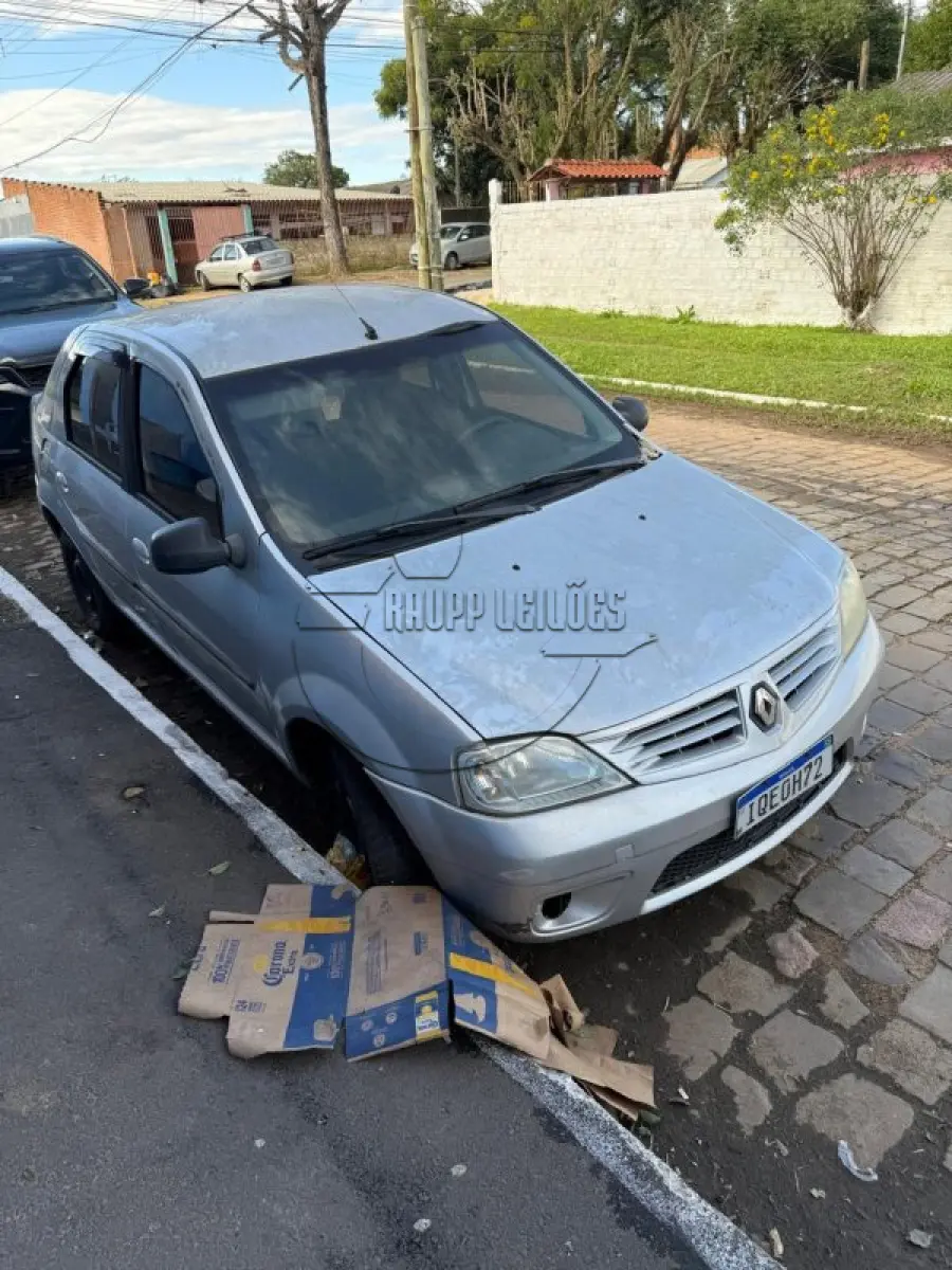 LOTE 018 - 02ª DATA | Um veículo RENAULT/LOGAN EXP 1016V, ano/mod. 2009/2010