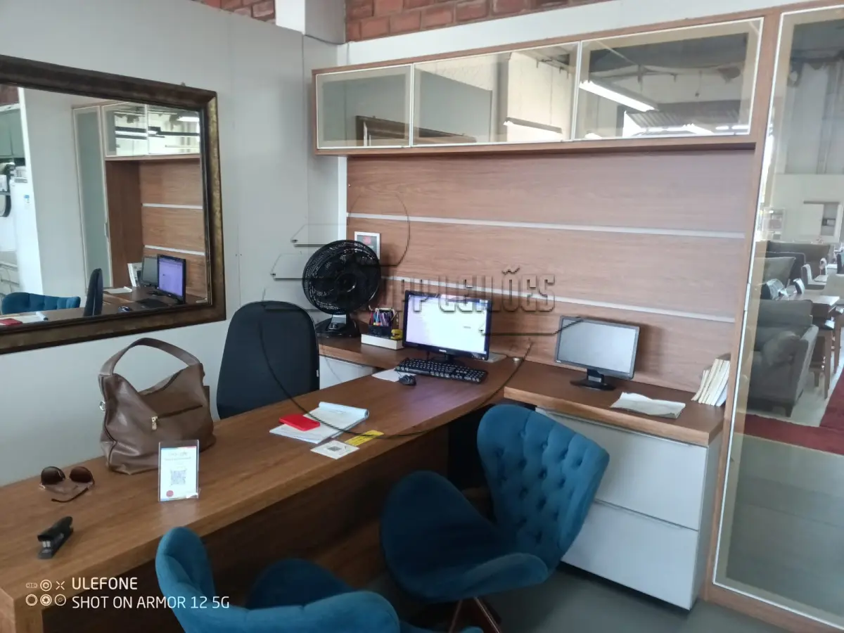 LOTE 008 - 02ª DATA | Um conjunto home office 100% MDF Coopeça