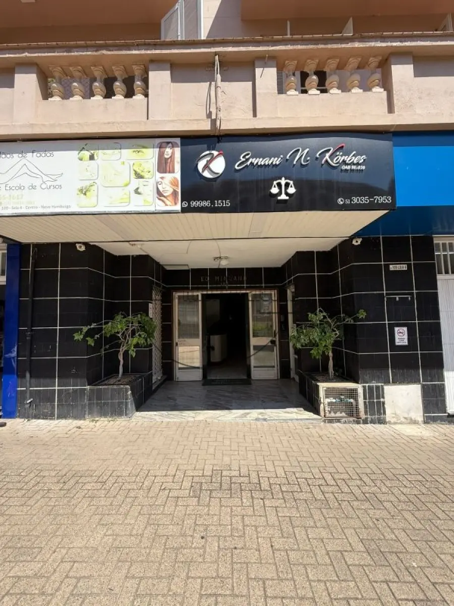 LOTE 014 - (NOVO HAMBURGO/RS) O apto 31 do edifício Minuano, c/ 95,40m², no Bairro Centro