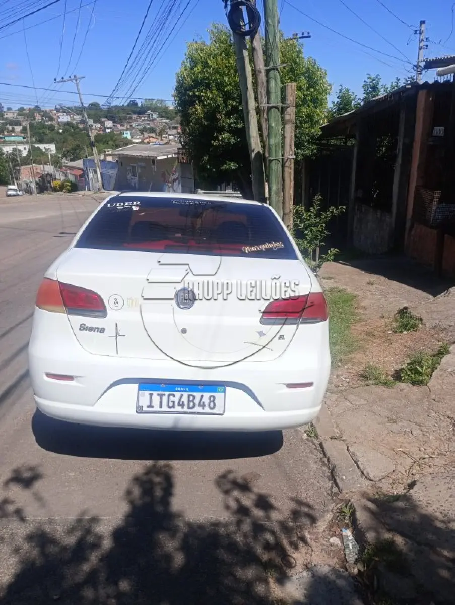 LOTE 015 - Um veículo FIAT/SIENA EL 1.0 FLEX, ano/mod 2012/2013
