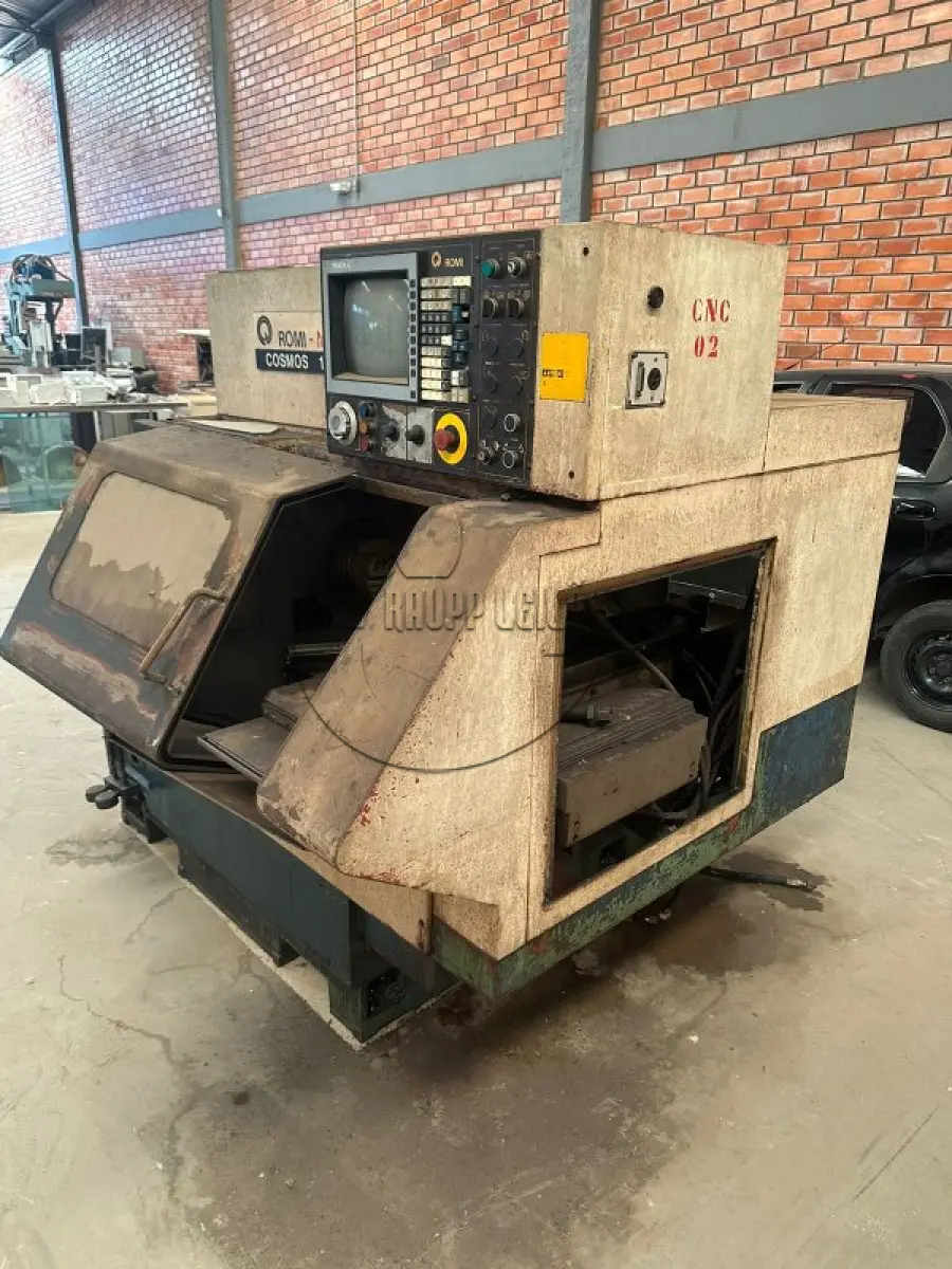 LOTE 002 - Torno CNC, marca Romi