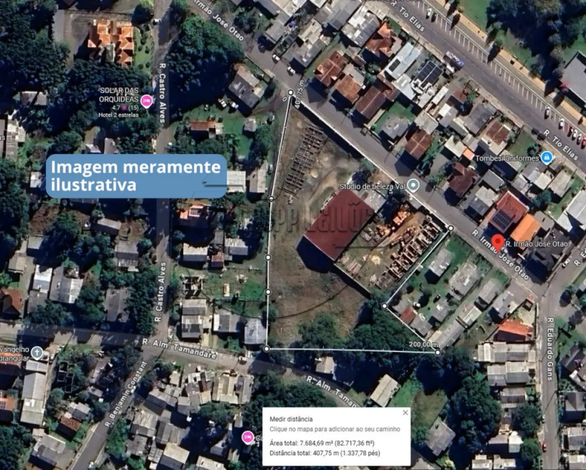 LOTE 001 - (CANELA/RS) Área de terras de aprox. 7.765,96m², c/ benfeitorias, no Bairro Leodoro de Azevedo