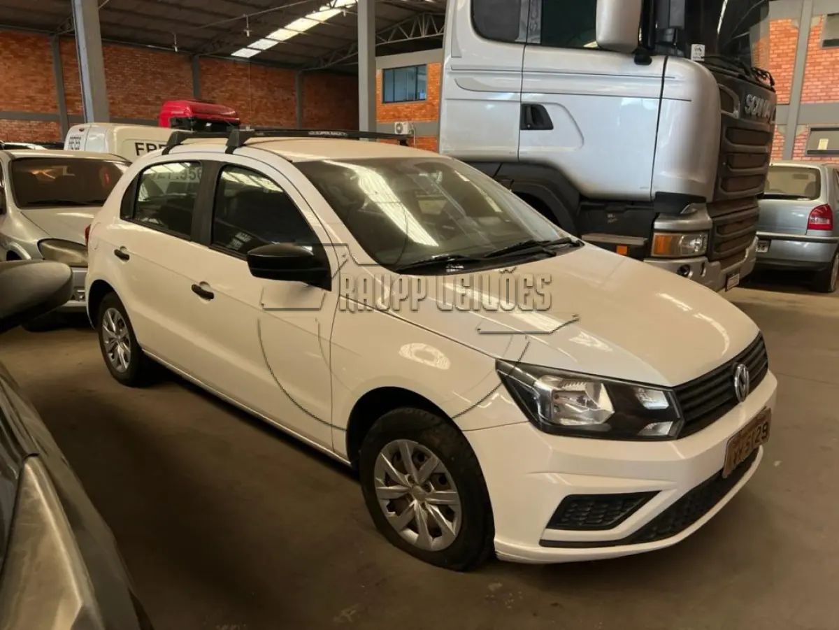 LOTE 008 - Veículo VW/GOL 1.0L MC4, ano/mod. 2018/2019