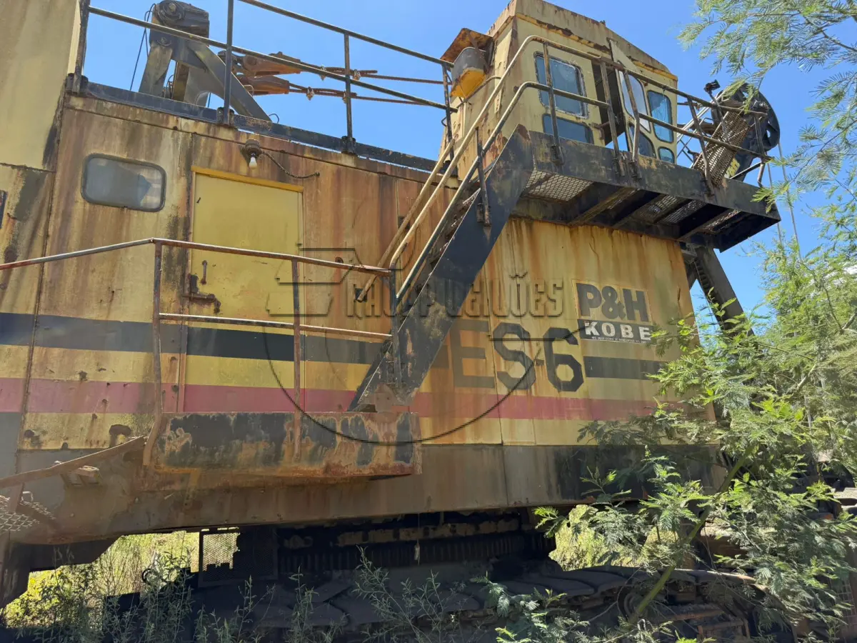 LOTE 032 - (Unidade de CANDIOTA/RS) Uma escavadeira elétrica a cabo, marca P&H, mod. 1600-KE-0086