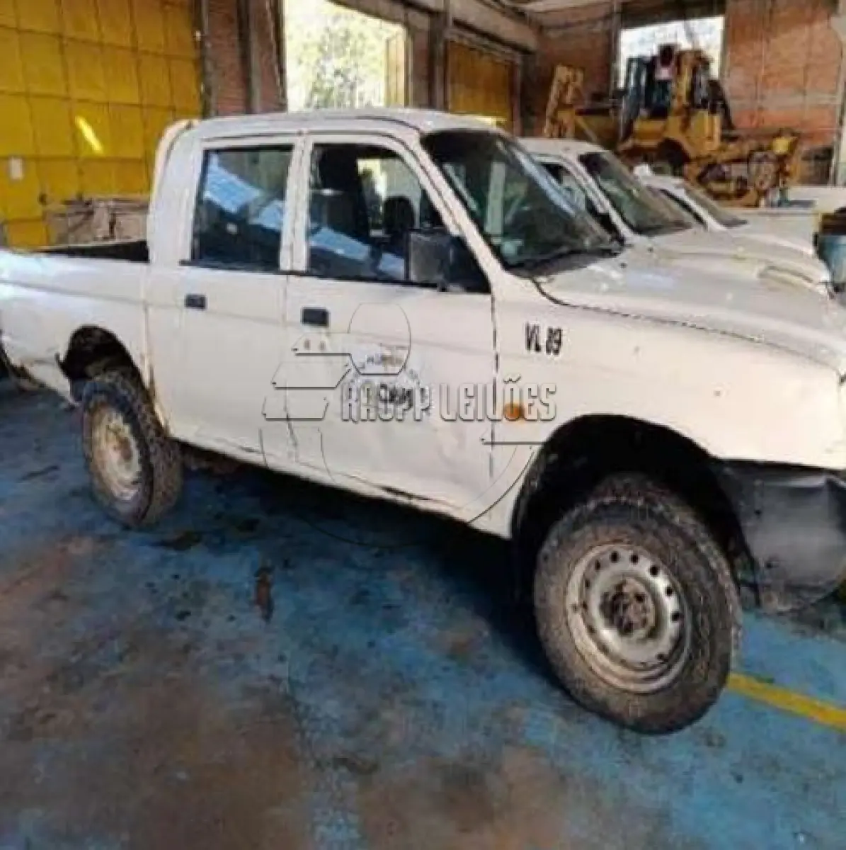 LOTE 011 - (Unidade de CANDIOTA/RS) Camioneta Mitsubishi Pick-Up MMC/L200-GL, ano/modelo 2006/2006
