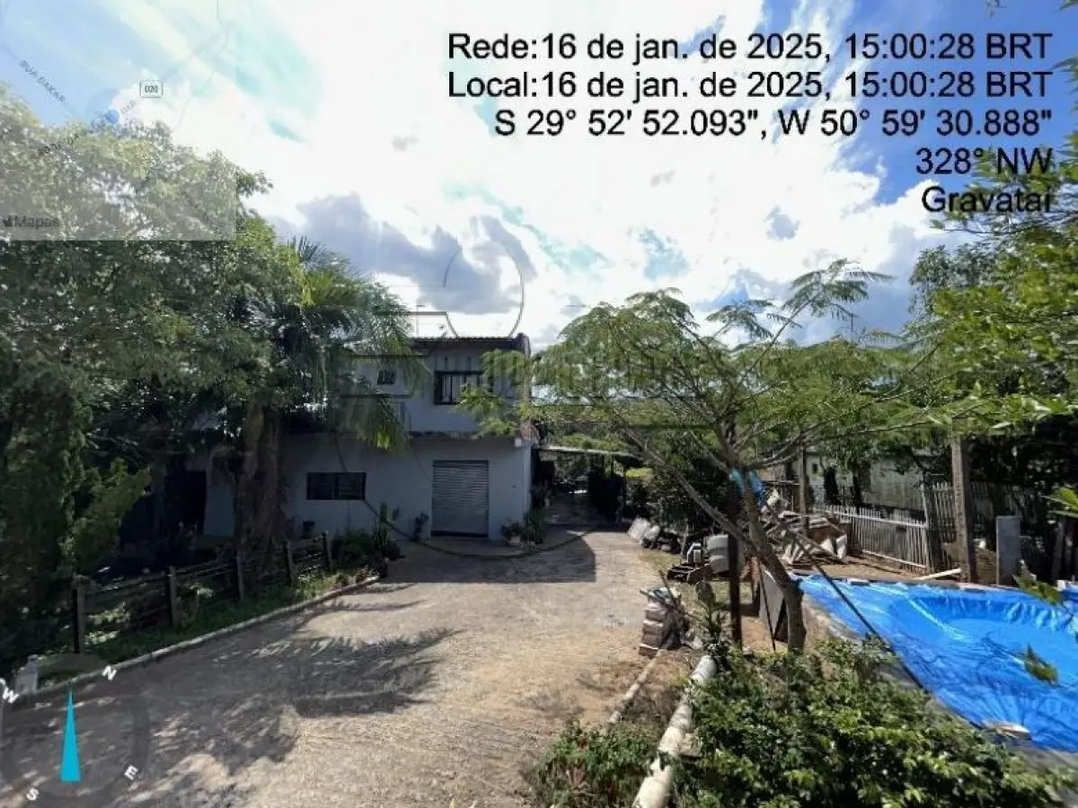LOTE 009 - 02ª DATA | (GRAVATAÍ/RS) Um terreno, c/ benfeitorias, de aprox. 833,3335m², dentro de um todo maior, em Gravataí/RS - Bairro Itacolomi
