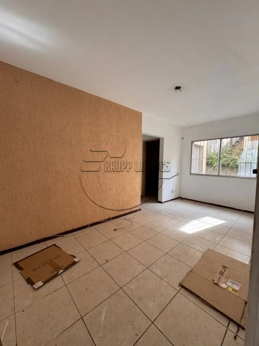 LOTE 001 - 02ª DATA | (CACHOEIRINHA/RS) Apto 104 do Edifício Aruba, bloco D, no Conj. Resid. Ilhas do Caribe, c/ 63,46m², na Av. Papa João XXIII     -      IMÓVEL DESOCUPADO