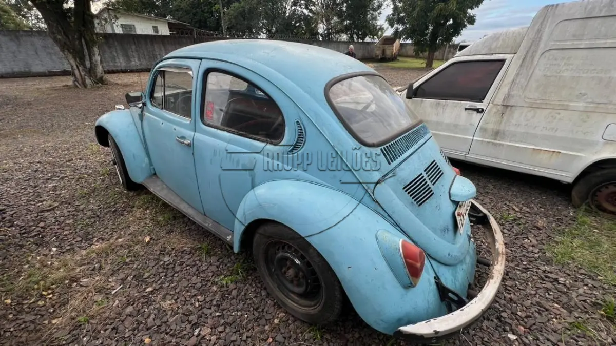 LOTE 005 - Veículo VW/FUSCA 1500, ano/mod 1974/1974