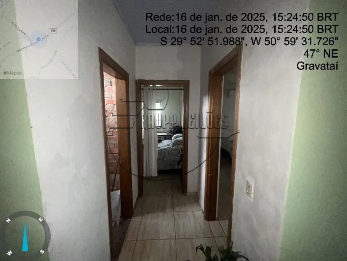 LOTE 009 - 02ª DATA | (GRAVATAÍ/RS) Um terreno, c/ benfeitorias, de aprox. 833,3335m², dentro de um todo maior, em Gravataí/RS - Bairro Itacolomi