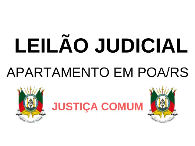Leilão judicial - Apartamento de luxo em Porto Alegre/RS
