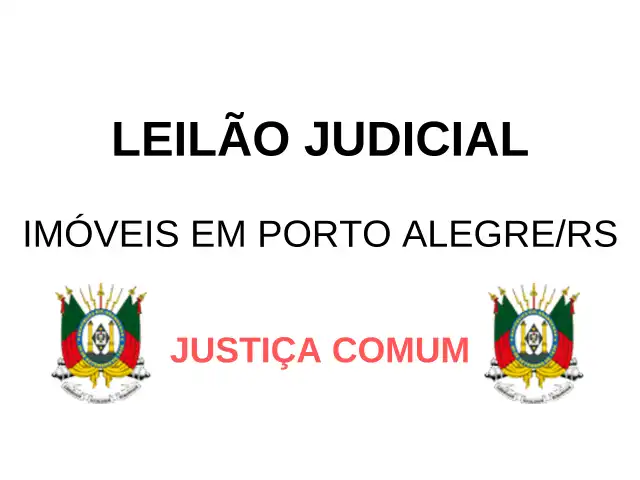 LEILÃO JUDICIAL - TERRENO C/ BENFEITORIA NO BAIRRO MOINHOS DE VENTO