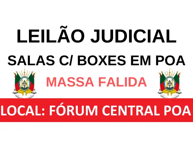LEILÃO JUDICIAL - SALAS C/ BOXES NO IGUATEMI CORPORATE