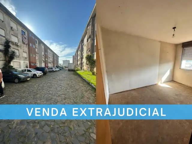 VENDA EXTRAJUDICIAL - Um apartamento c/ 66,12m² em Porto Alegre/RS - Bairro Rubem Berta