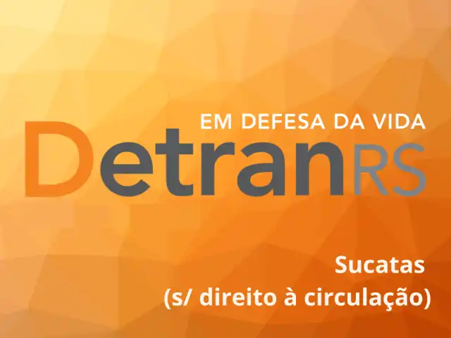 SUCATAS | CRD 00166 - SOCORRO 24 HORAS - NOVA SANTA RITA/RS