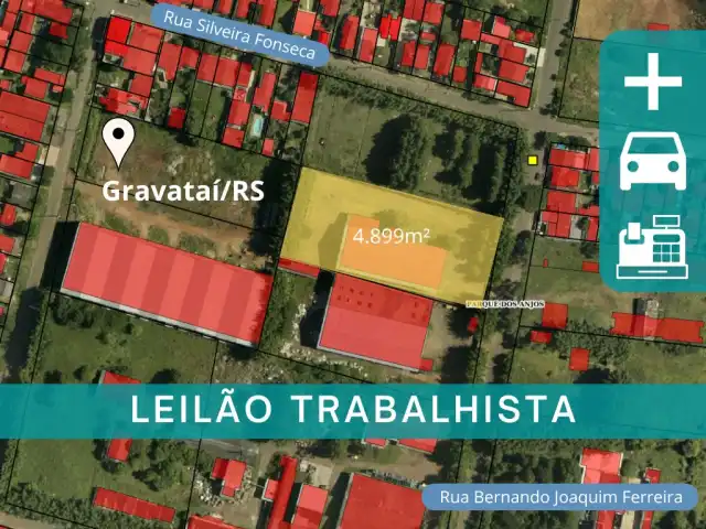 LEILÃO JUDICIAL - DIVERSOS BENS MÓVEIS E IMÓVEIS