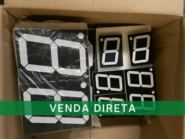 VENDA DIRETA - 540 UNIDADES DE DISPLAY LUMINOSO