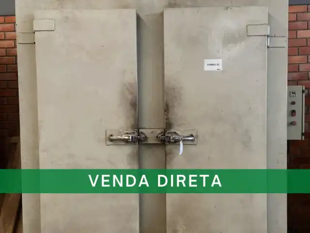 VENDA DIRETA - 01 FORNO DE AÇO