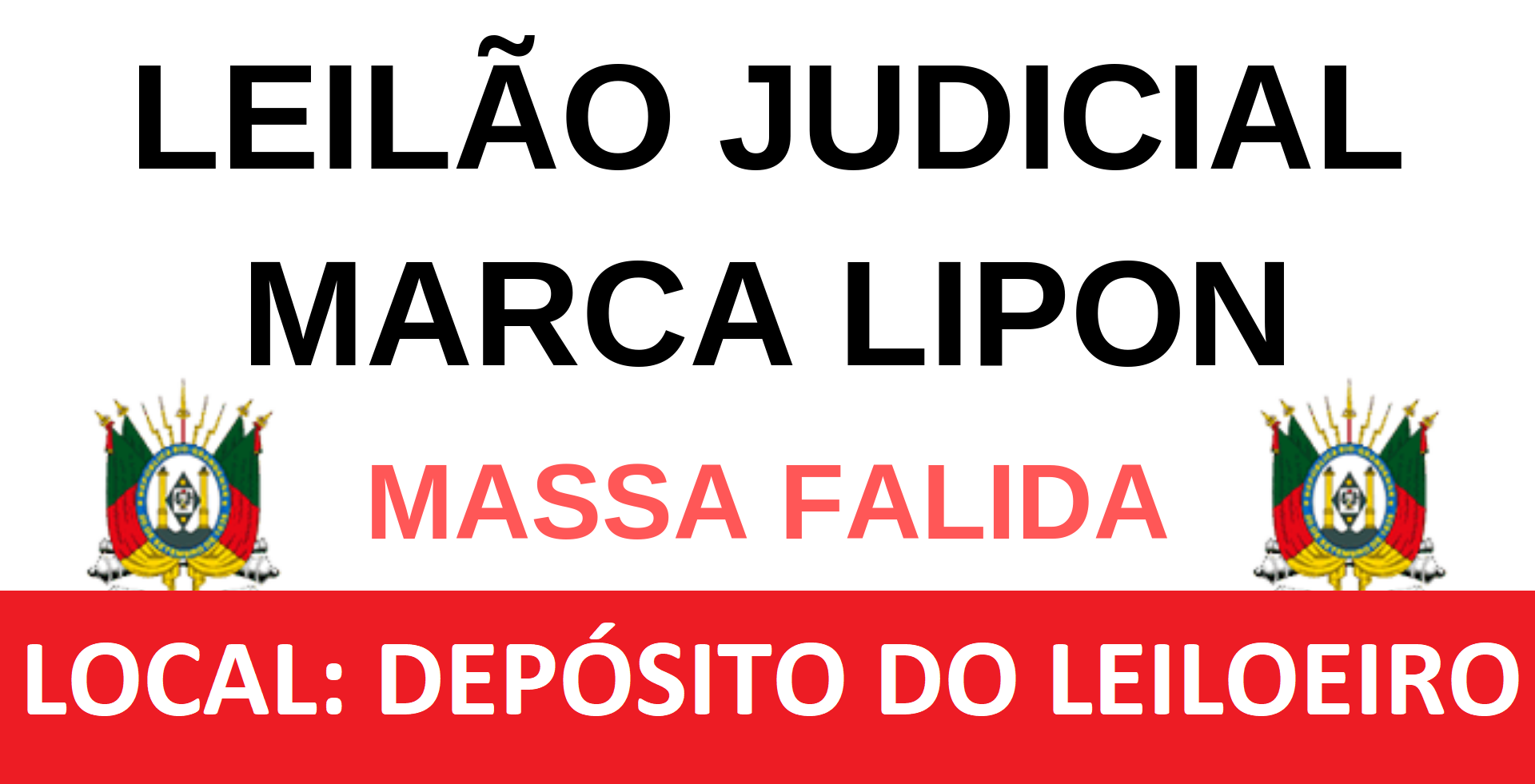 LEILÃO JUDICIAL - MARCA LIPON