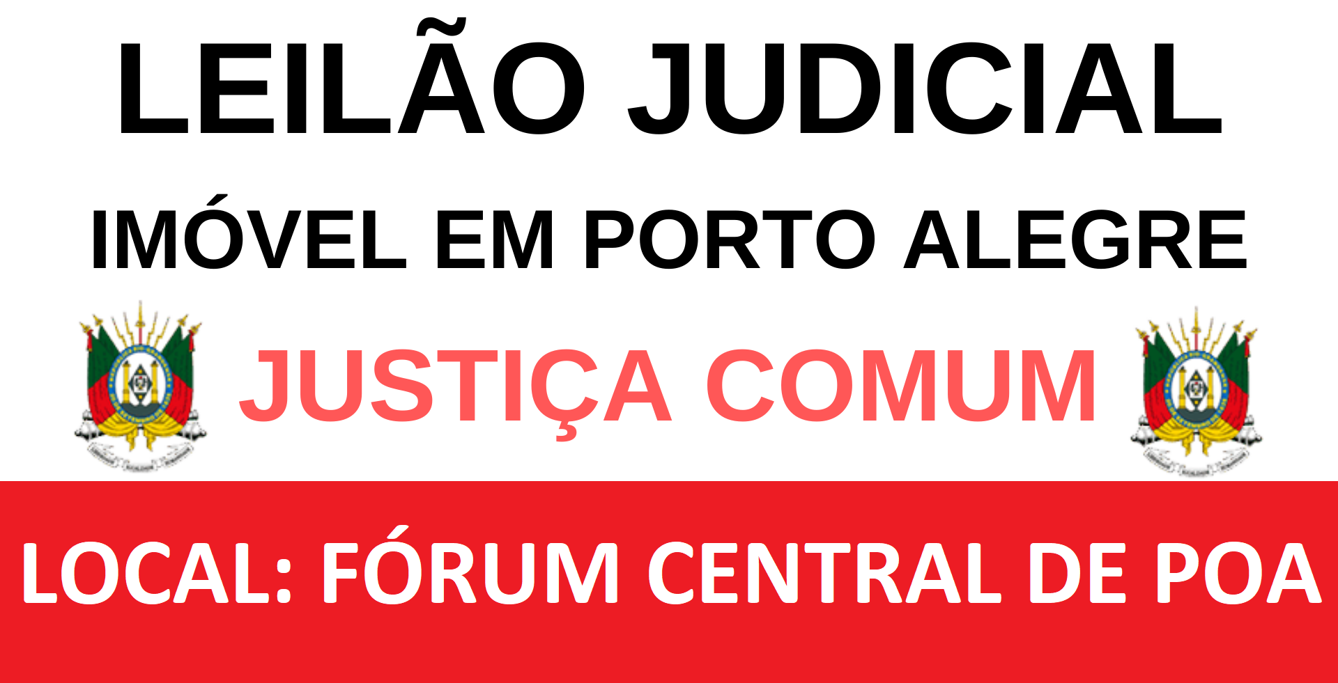 LEILÃO JUDICIAL - CASA EM PORTO ALEGRE/RS